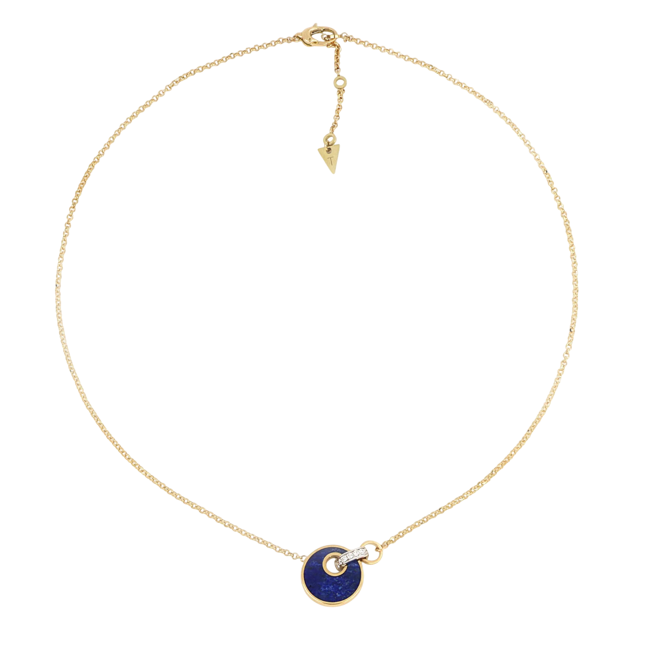 Lapis Lazuli and Diamond Giove Necklace