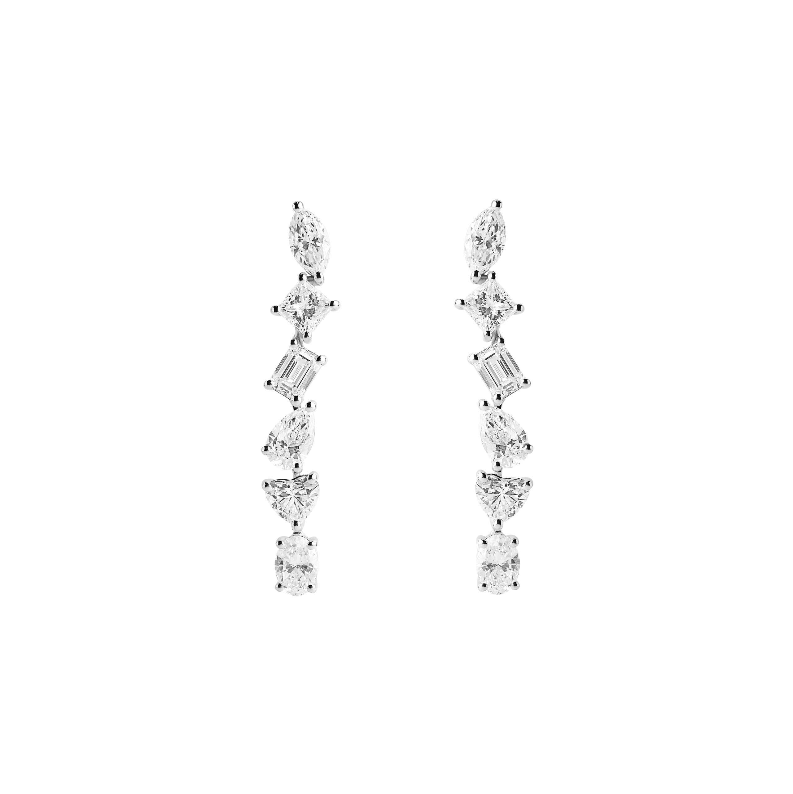 Frank Zampa Diamond Earrings